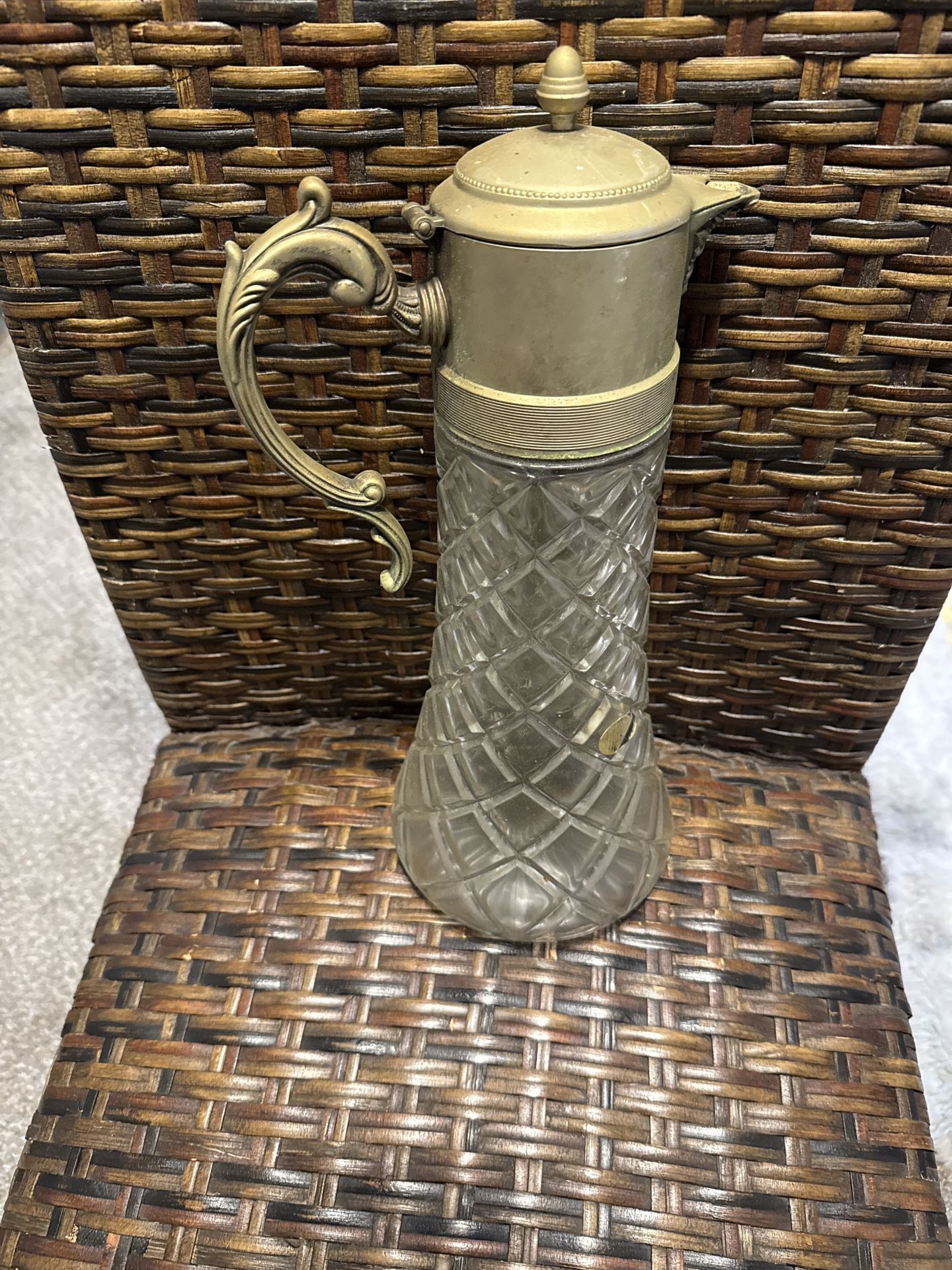 Crystal Antique Pitcher
