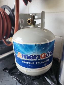 Amerigas propane tank