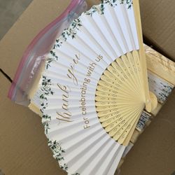  Thank You Hand Fans (39pcs) $25