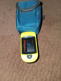 Pulse Oximeter. Portable Fingertip.