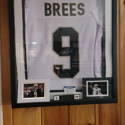 Signed Drew Brees Jersey