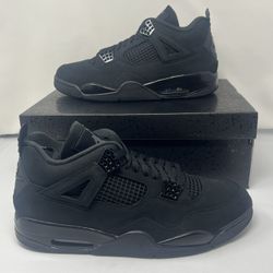 Nike Air Jordan 4 Retro Black Cat 2025 Men’s Size12.5 FV5029-010 New With Box 