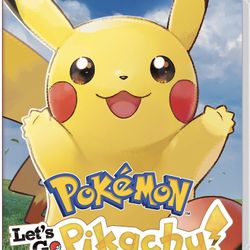 Let’s Go Pikachu! Nintendo Switch