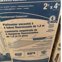 Metalux Troffer Commercial Lamp