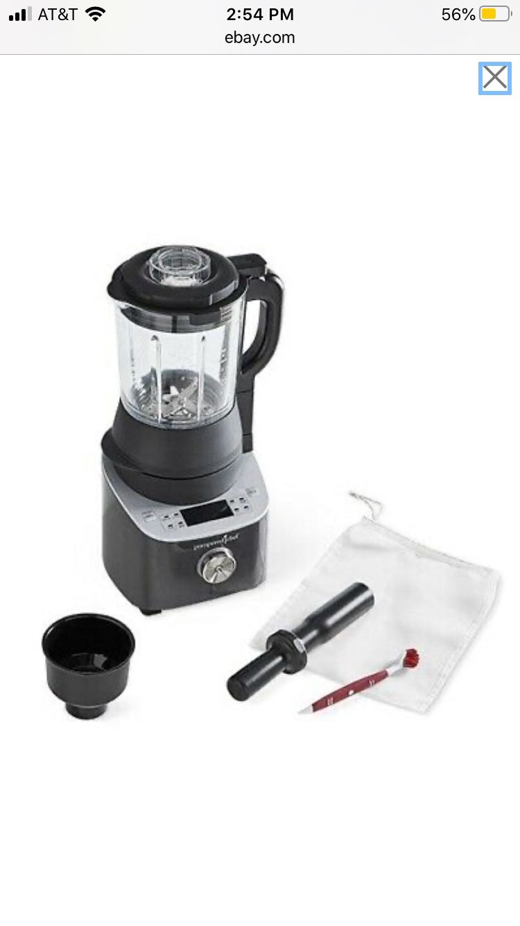NEW IN BOX Pampered Chef Deluxe Cooking Blender