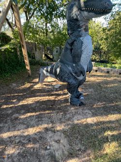 Dinosaur costume inflatable