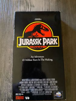 Vintage Jurassic Park VHS Tape