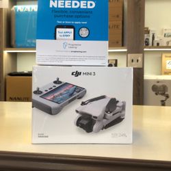 DJI Mini 3 W/RC Remote