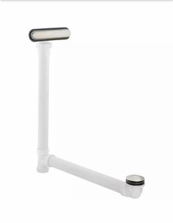 KOHLER Clearflo Slotted Overflow Bath Drain in Vibrant Brushed Nickel
