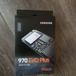Samsung 970 evo plus nvme m2 ssd 500gb computer hard drive