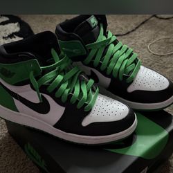Lucky Green Jordan 1’s