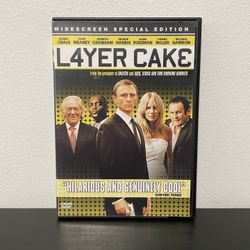 Layer Cake DVD Movie Widescreen Special Edition Daniel Craig Blockbuster 2004