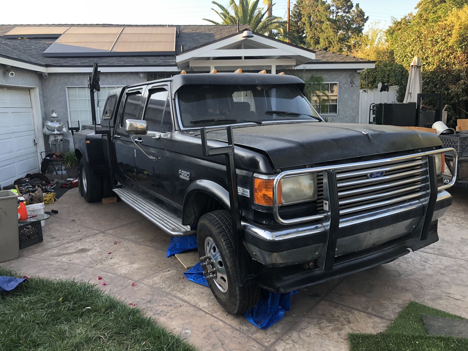 1990 Ford F 350 7.3L diesel w/Banks turbo for Sale in Los Angeles, CA