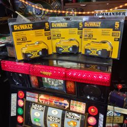 DeWalt 5AH Batteries 