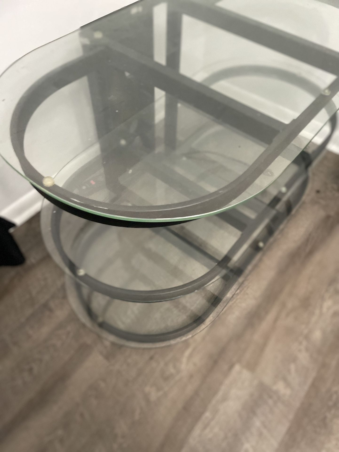3 Tier Glass TV Stand