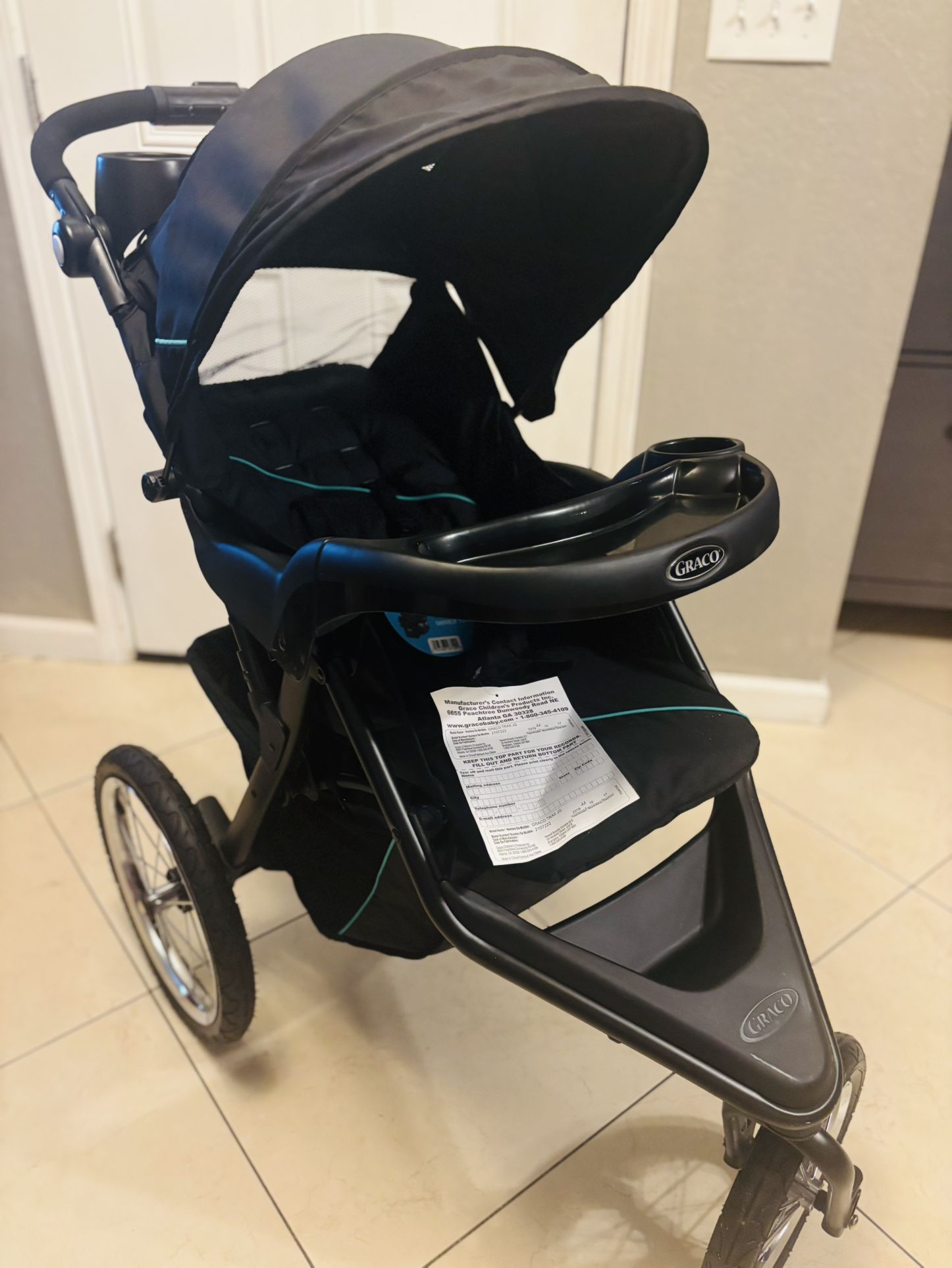 New Graco Trax Jogging Stroller