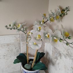 Faux Orchids