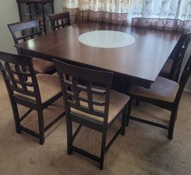 9 piece dining table FREE