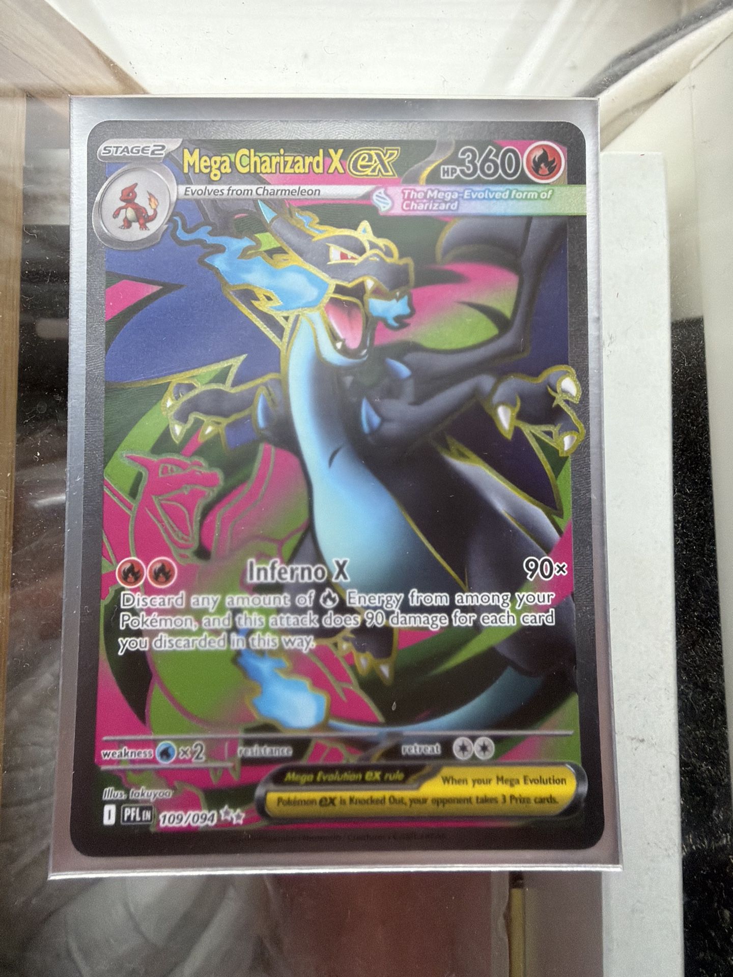 Full Art Mega Charizard Ex 109/94