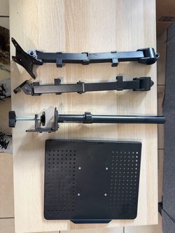 Desk Mount Monitor and Laptop Arm Stand