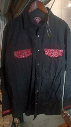Rage Syndicate Denim Shirt