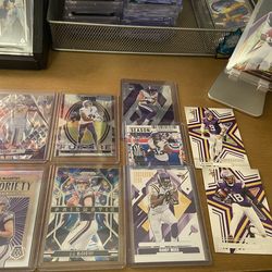 NFL Minnesota Vikings Lot -incl rookie Justin Jefferson, 2 RC McCarthy, RC Felton /899