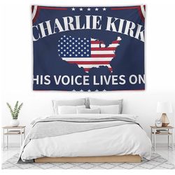 Charlie Kirk Cute Pattern flag , A Beautiful Wall Decoration