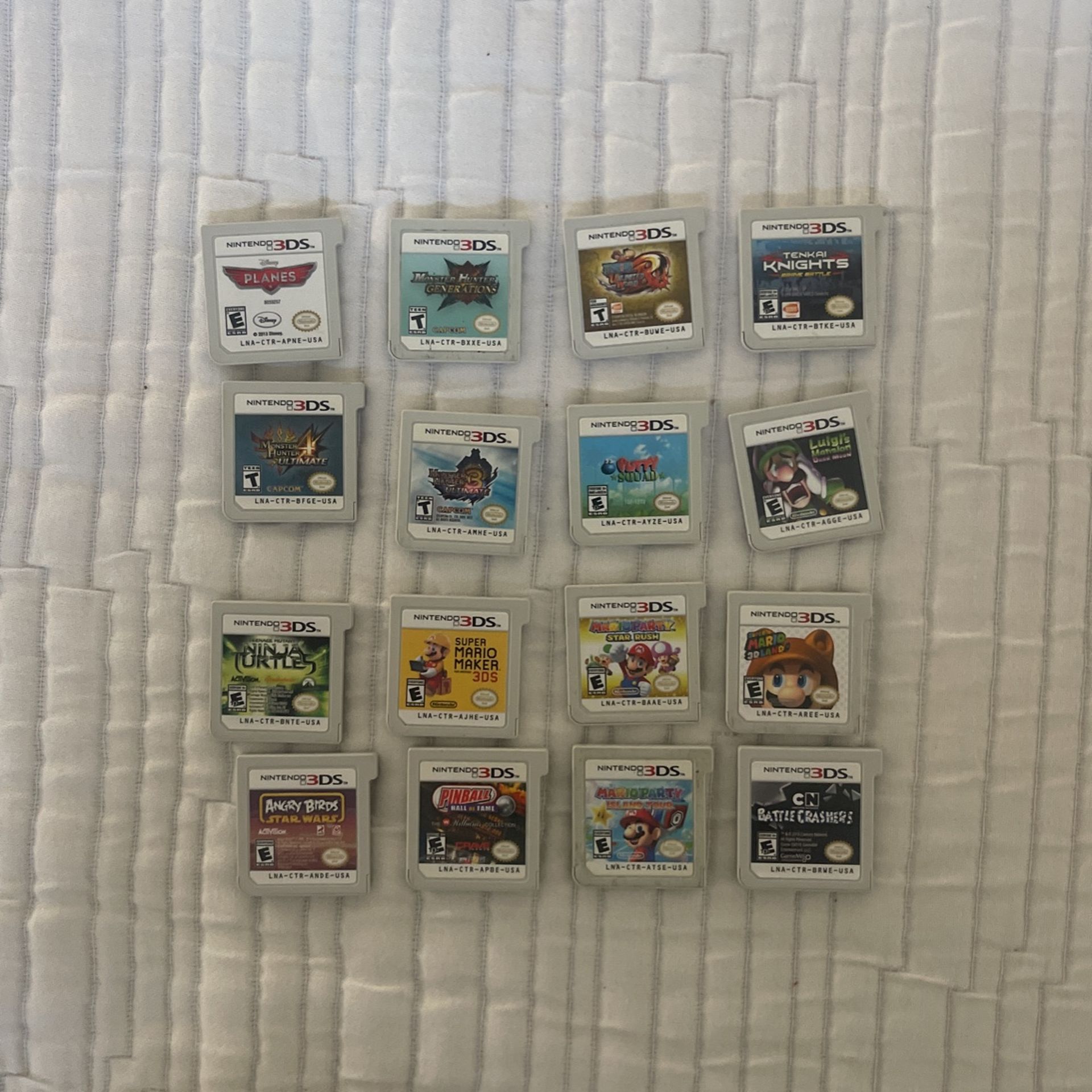 Nintendo 3ds Games Different Prices