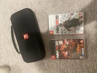 2 Juegos De Nintendo Switch Y Su Case 