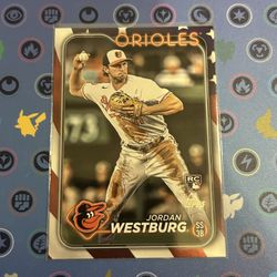 Jordan Westburg 2024 29/76 Independence Day Baseball Card