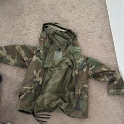 Camo Military Jacket (water Resistant And Wind Resistant)