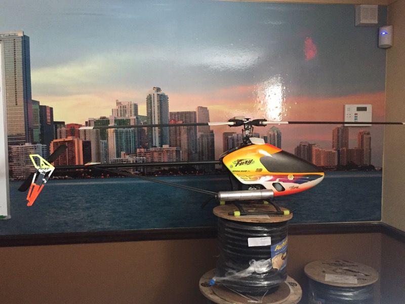 Fury extreme 90 RC helicopter X-cell