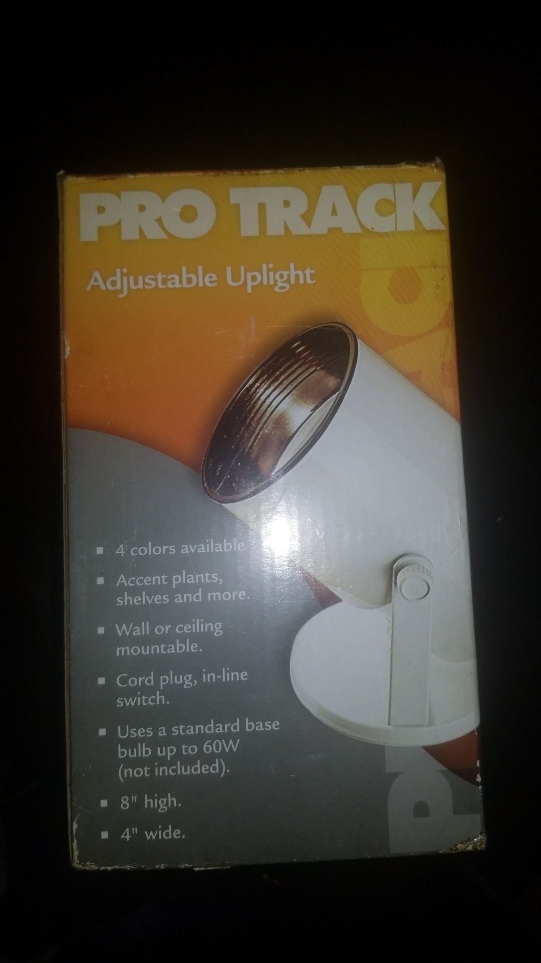 Pro Track adjustable Uplight