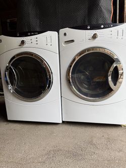 GE Washer & Dryer Set – Works Great