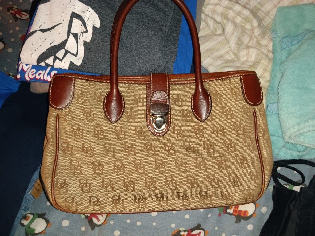 Dooney and Bourke brown leather handbag