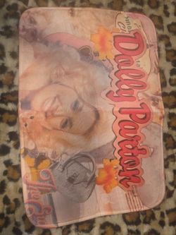 Dolly Parton Decorative Floor Mat