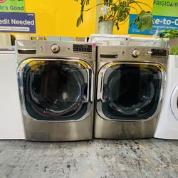 Jumbo Lg Gas Washer And Dryer Finance Available 