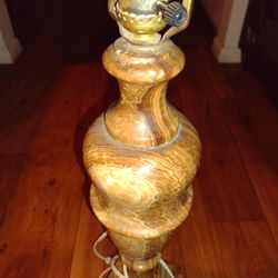 Vintage Italian Marble Lamp