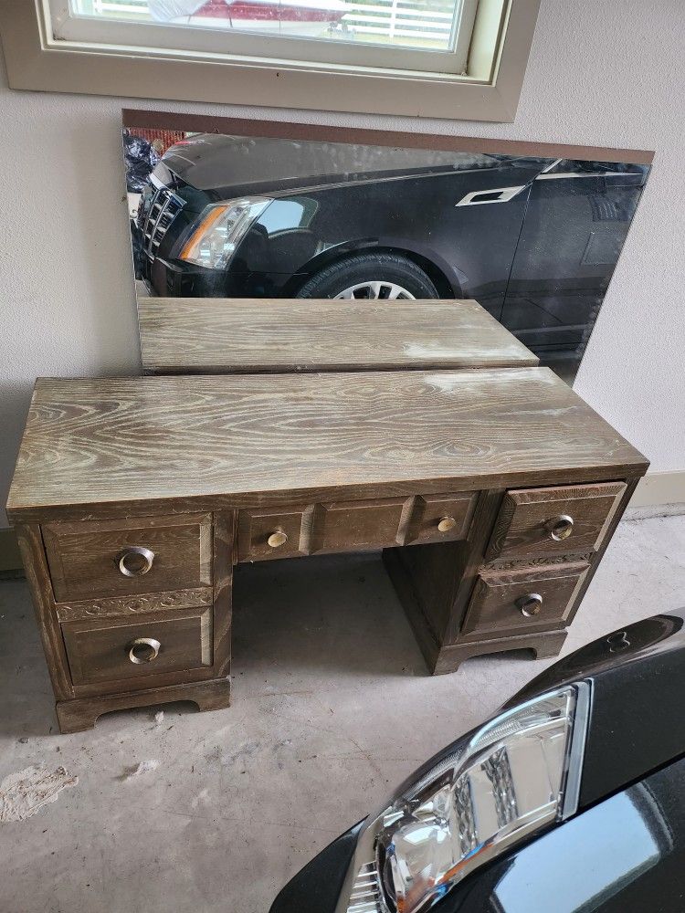 Vanity with Mirror 