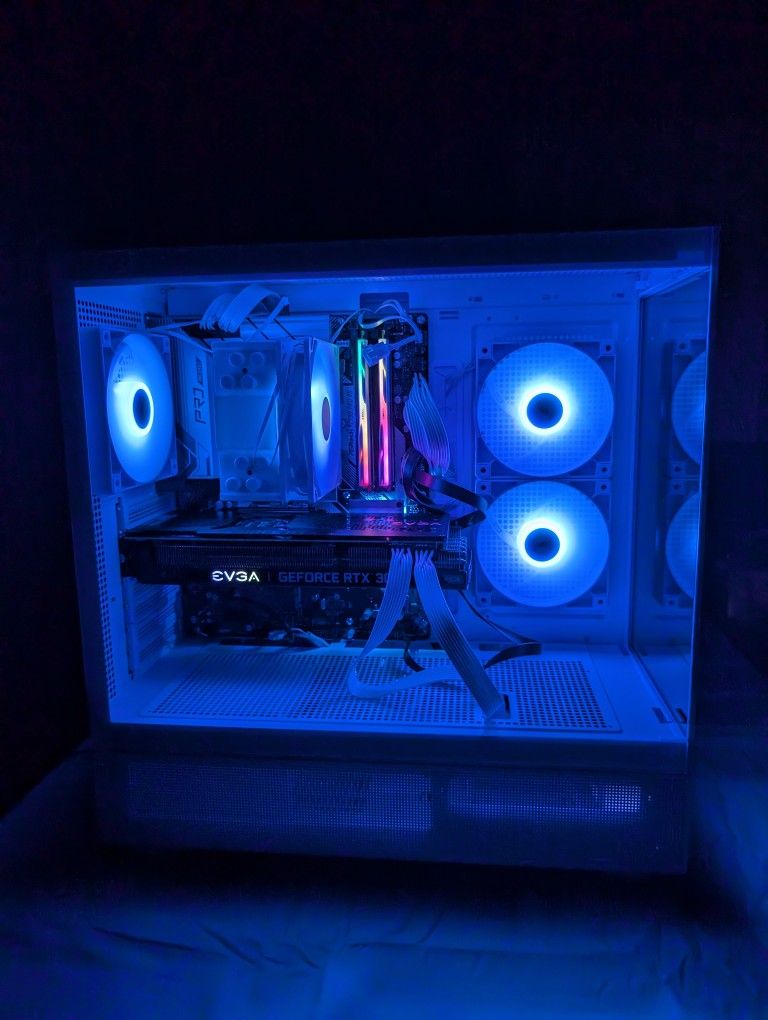 Rtx 3080 Ti Rtx 30 Series White Brand New Custom White Gaming PC