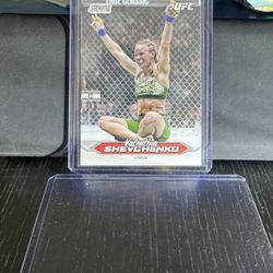 Valentina Shevchenko Image Variation SSP Case Hit - 2025 Topps UFC Stadium Club