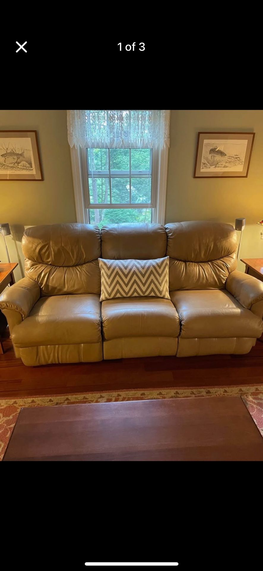 La-Z-Boy Leather Reclining sofa 