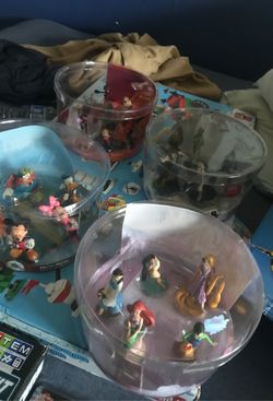 Disney figurine playset