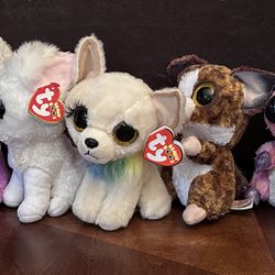 Ty Beanie Babies Lot of 5.  