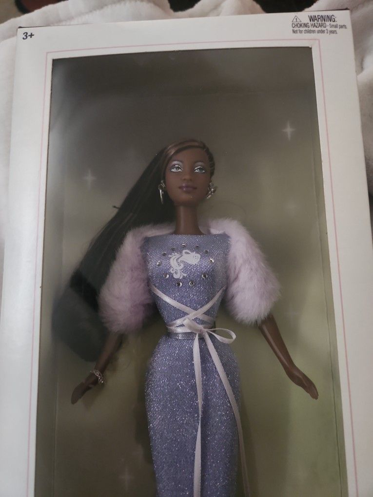 BARBIE B COLLECTOR DOLL AQUARIUS