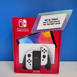 Nintendo Switch OLED Gaming Console New - Pay $5 and the rest later