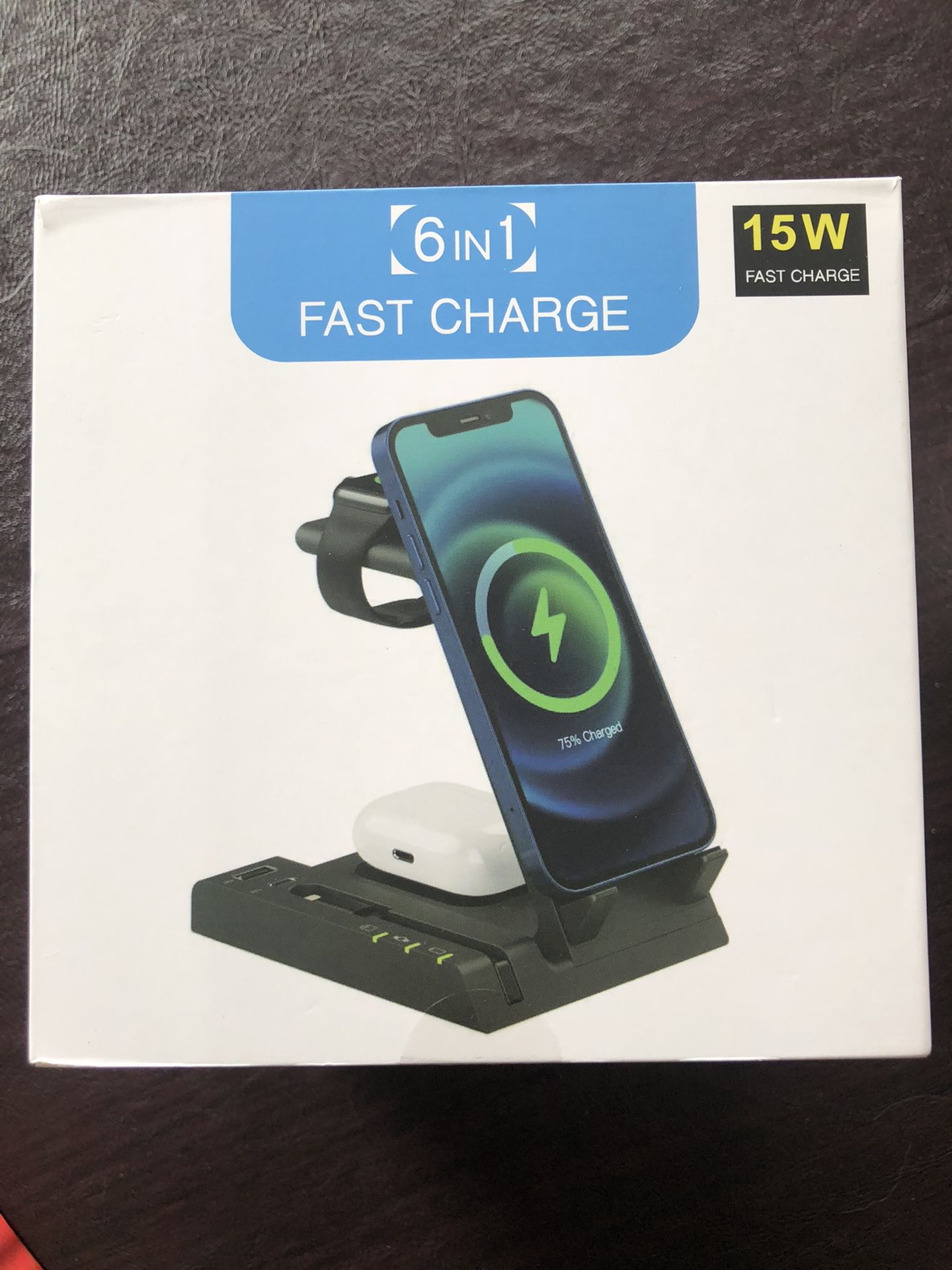 Wireless Charger Stand -AirPods, Apple Watch And iPhone