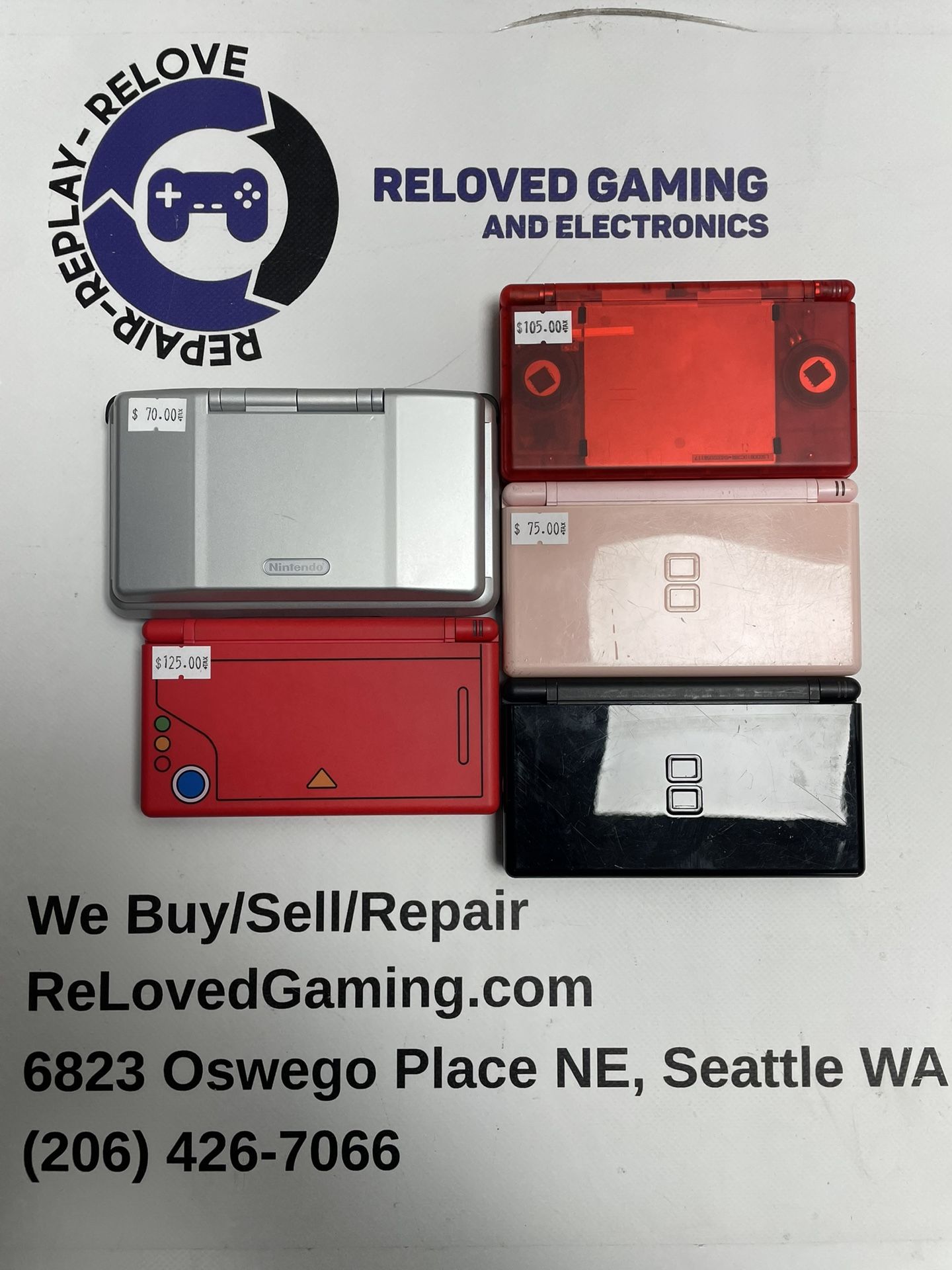 Nintendo DS System - Tested No Issues - Prices In Picture/Description - For Sale Or Trade
