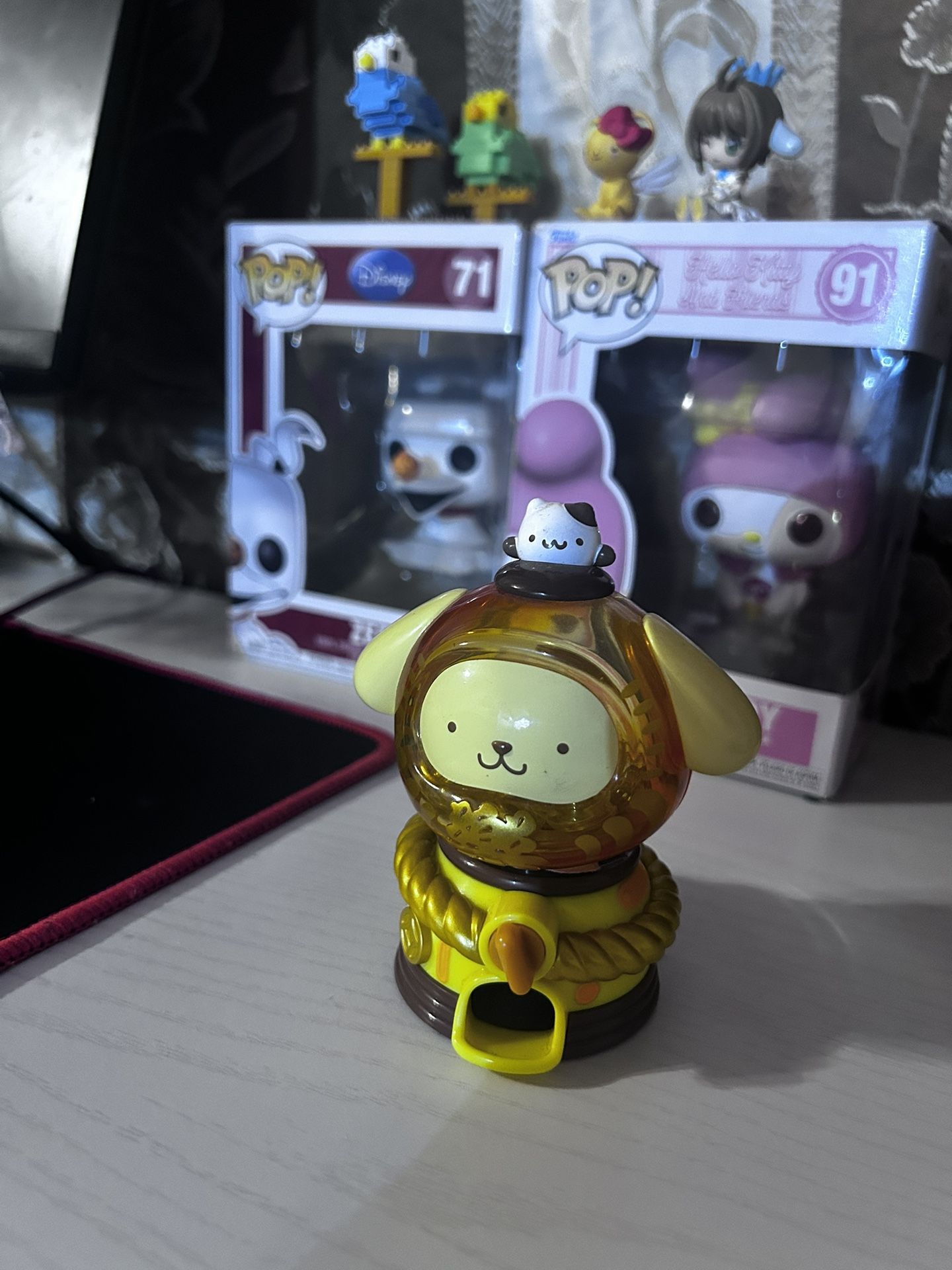 Pomponpurin Figur