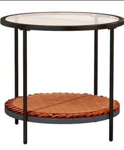 Coffeee table Round Glass Top